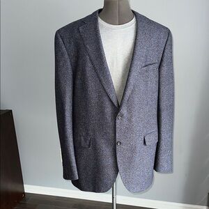 Elegant Gray Men's Blazer